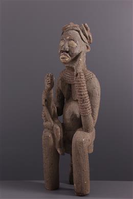 Arte africana - Statua commemorativa Bangwa Lefem
