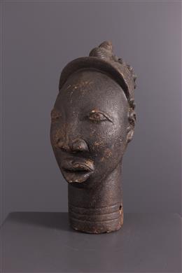 Arte africana - Testa in terracota Ifé