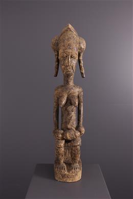 Arte africana - Statua Baule Waka sona