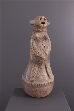 Arte africana - Terracotta funeraria di Gaanda Hlefenda