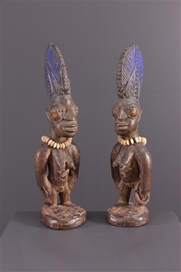 Arte africana - Statuette Ibeji Yoruba