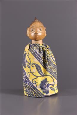 Arte africana - Bambola-statua Yoruba Ibeji